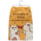 Let's Drink Wine Towel