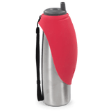 Double wall travel water bottle