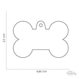 BLUE XL ALUMINUM BONE
