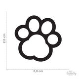 Pawprint Light Blue